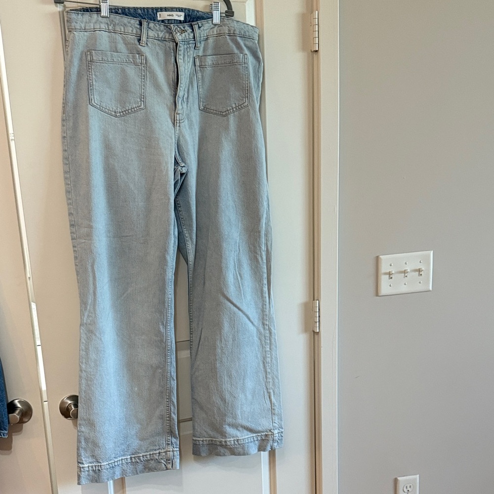 Mango Classic Blue Denim Jeans